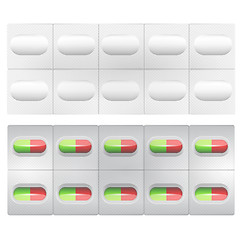 Image showing Illustration of pills