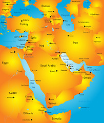 Image showing Middle East