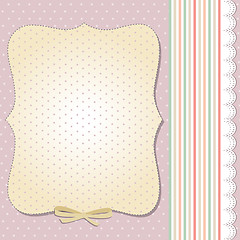 Image showing Cool template frame design for greeting card