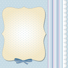 Image showing Cool template frame design for greeting card