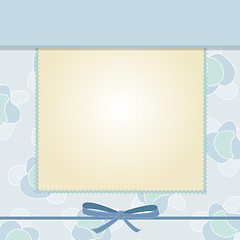 Image showing Cool template frame design for greeting card