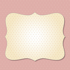 Image showing Cool template frame design for greeting card