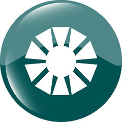 Image showing Camera objective icon (symbol)