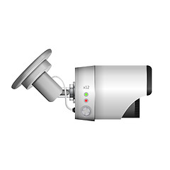 Image showing Illustration of surveillance camera