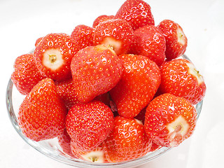 Image showing Strawberry bowl