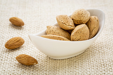 Image showing almonds nuts