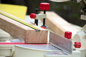 Image showing carpenter workbench