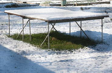 Image showing sudden snow