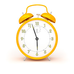 Image showing orange alarm clock
