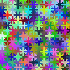 Image showing Colorfull pazzle background 