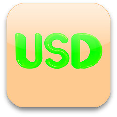 Image showing Currency USD symbol icon 