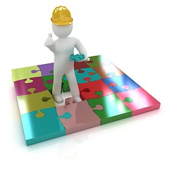 Image showing 3d builder and puzzles