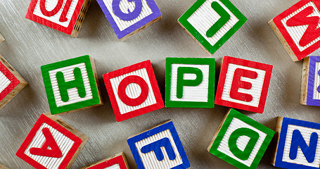 Image showing Hope