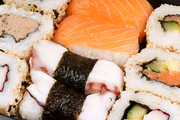 Image showing Assorted sushi