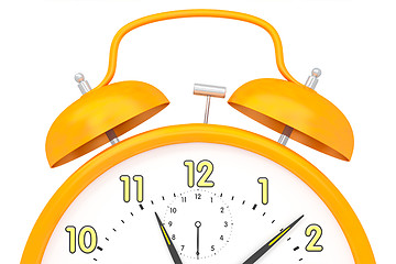 Image showing orange alarm clock