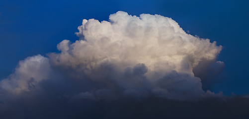 Image showing Blue sky with cloud