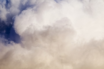 Image showing White cloud