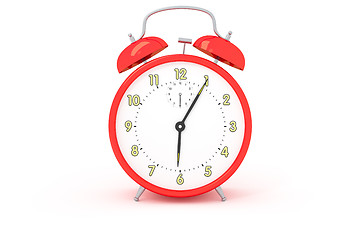 Image showing red alarm clock