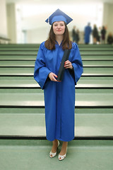 Image showing Graduation woman