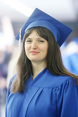 Image showing Graduation girl