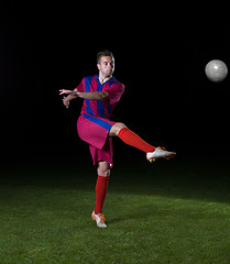 Image showing soccer player