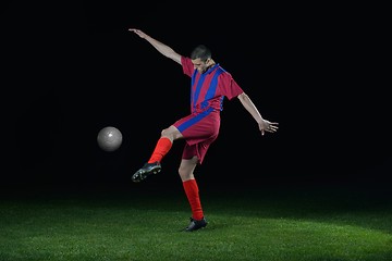 Image showing soccer player