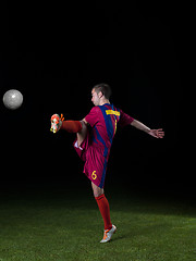 Image showing soccer player