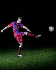 Image showing soccer player