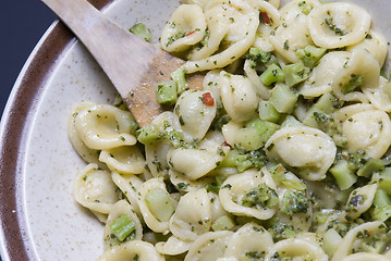 Image showing orecchiette and brocoli pasta