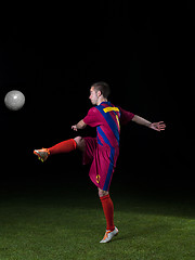 Image showing soccer player