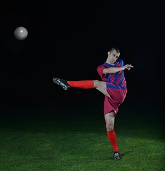 Image showing soccer player