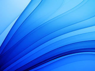 Image showing deep blue abstract theme