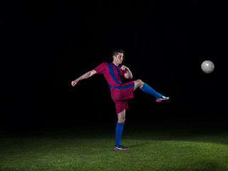 Image showing soccer player