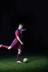 Image showing soccer player