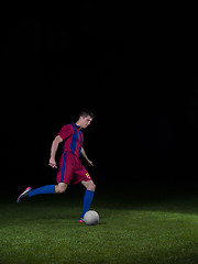 Image showing soccer player