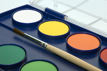 Image showing Paint accessories