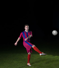 Image showing soccer player