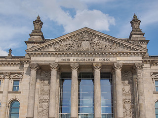 Image showing Reichstag Berlin