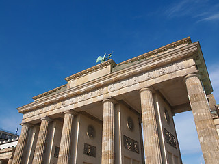 Image showing Brandenburger Tor Berlin