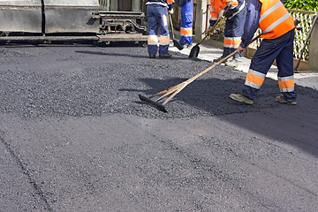 Image showing Repair of roads