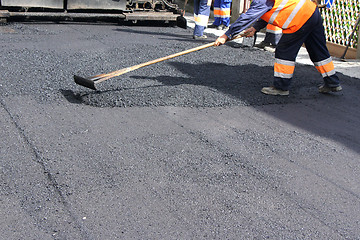 Image showing Repair of roads