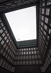 Image showing Hamburg Speicherstadt court