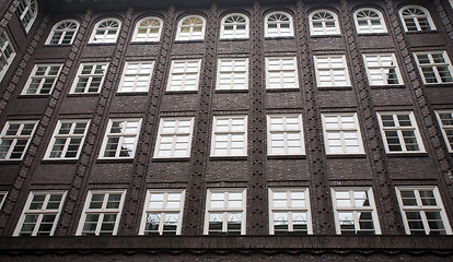 Image showing Hamburg Speicherstadt facade