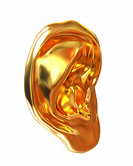 Image showing Ear gold