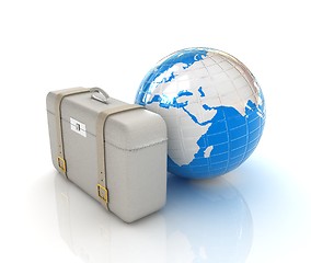 Image showing suitcase for travel 