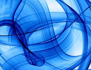 Image showing blue abstract background