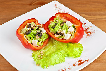 Image showing Stuffed peppers