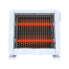 Image showing  Ceramic Heater on White 