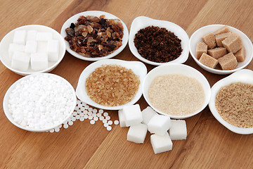 Image showing Sugar Types