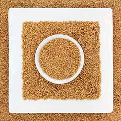 Image showing Golden Flax Seed